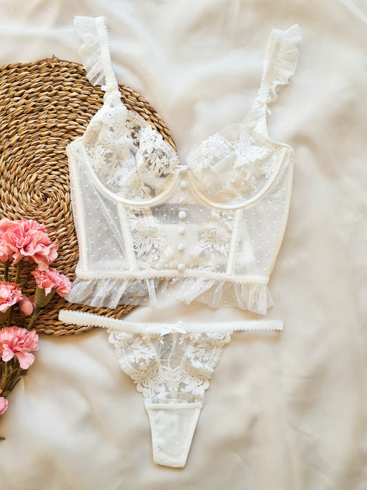 Conjunto corset Aurora