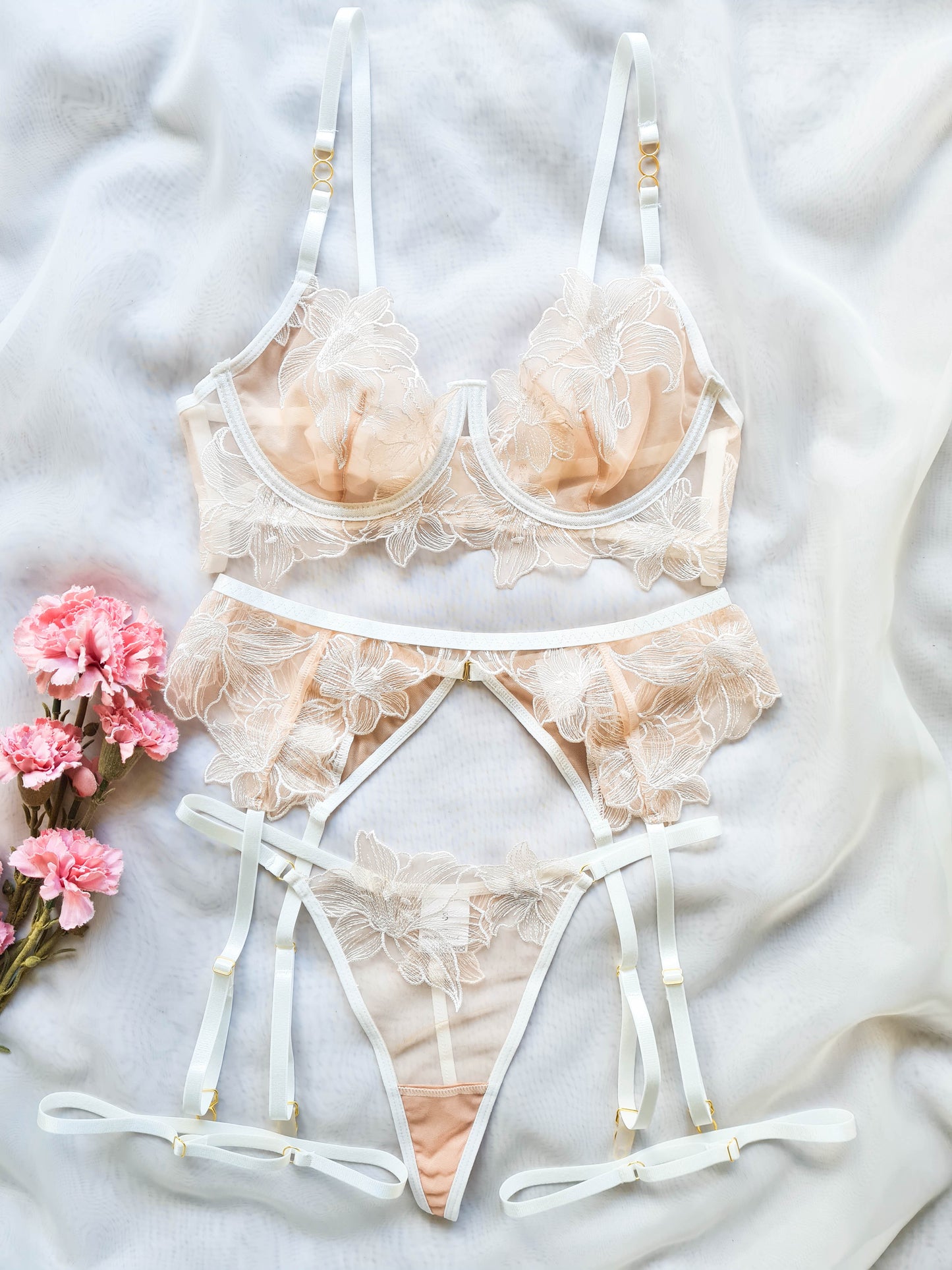 Conjunto liguero Carolina
