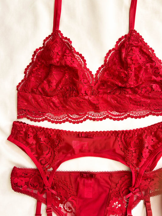 Conjunto liguero Anastasia versión bralette