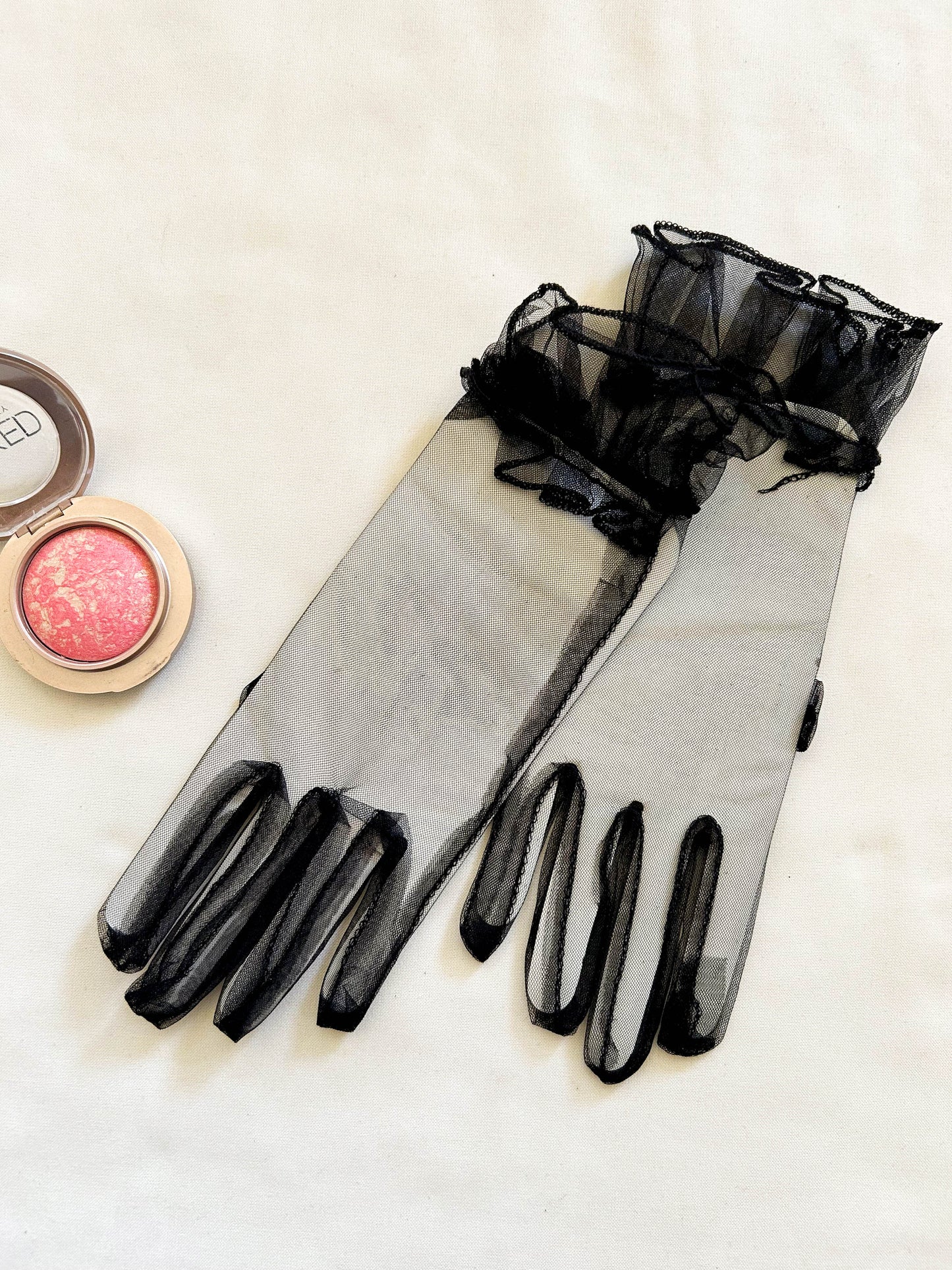 Guantes de encaje