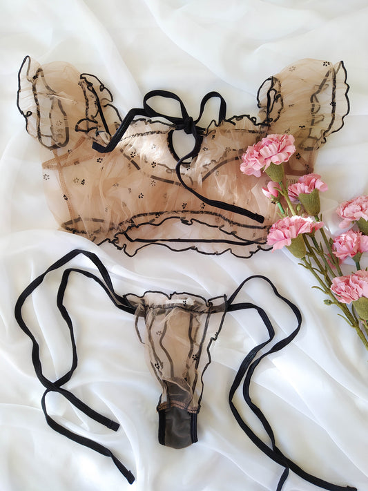 Conjunto sweet toffee