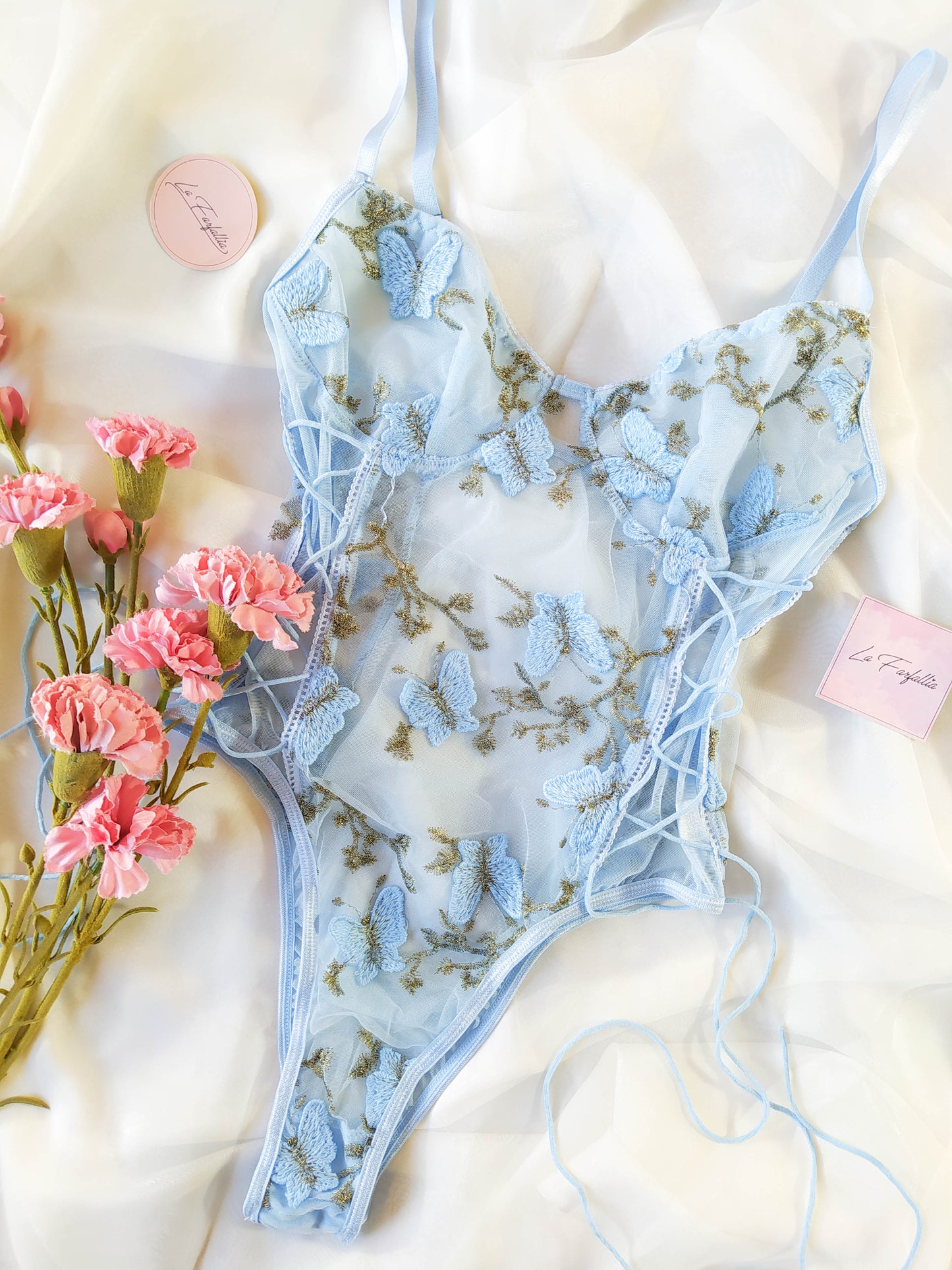 Bodysuit mariposa anudado