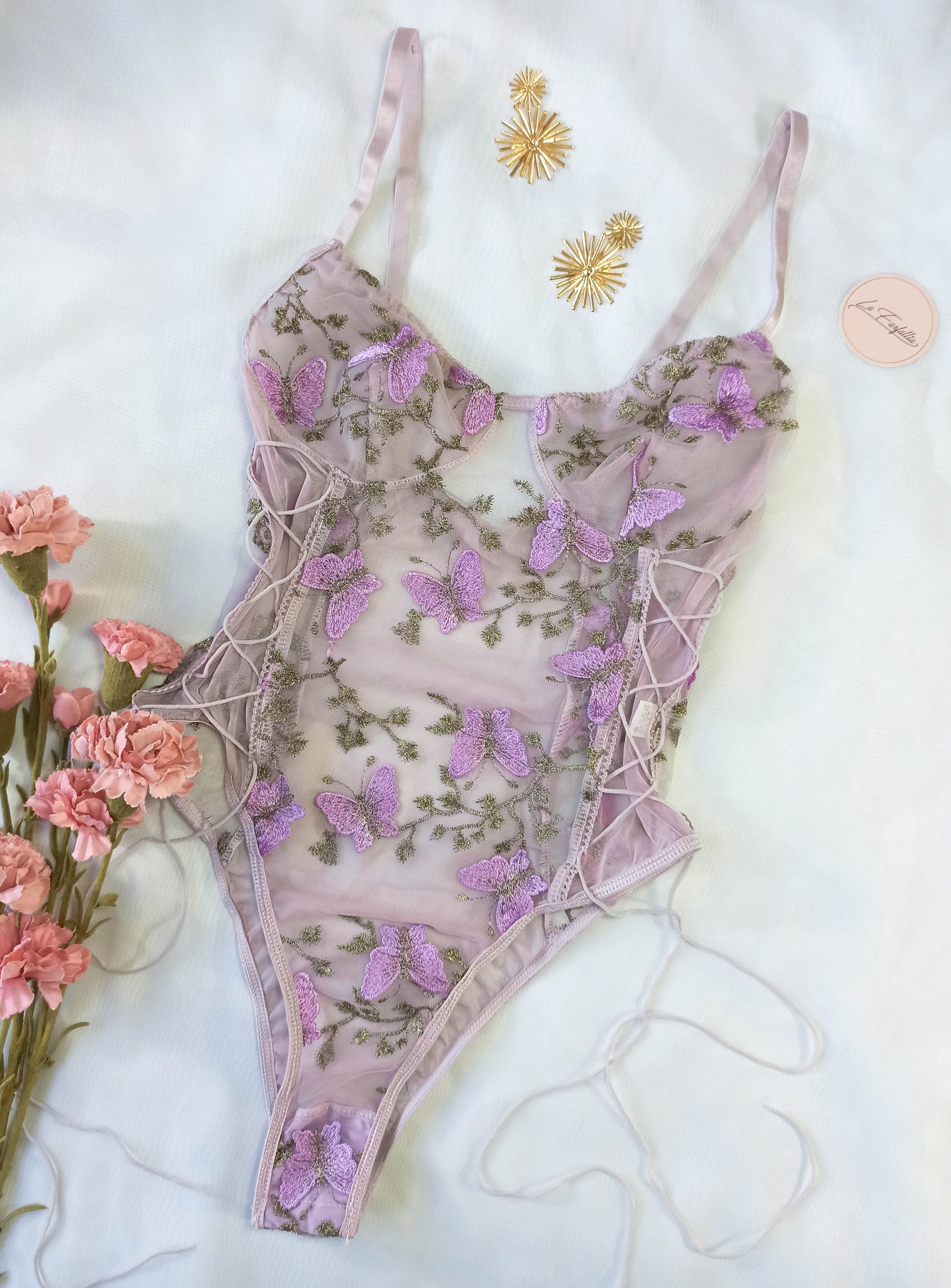 Bodysuit mariposa anudado