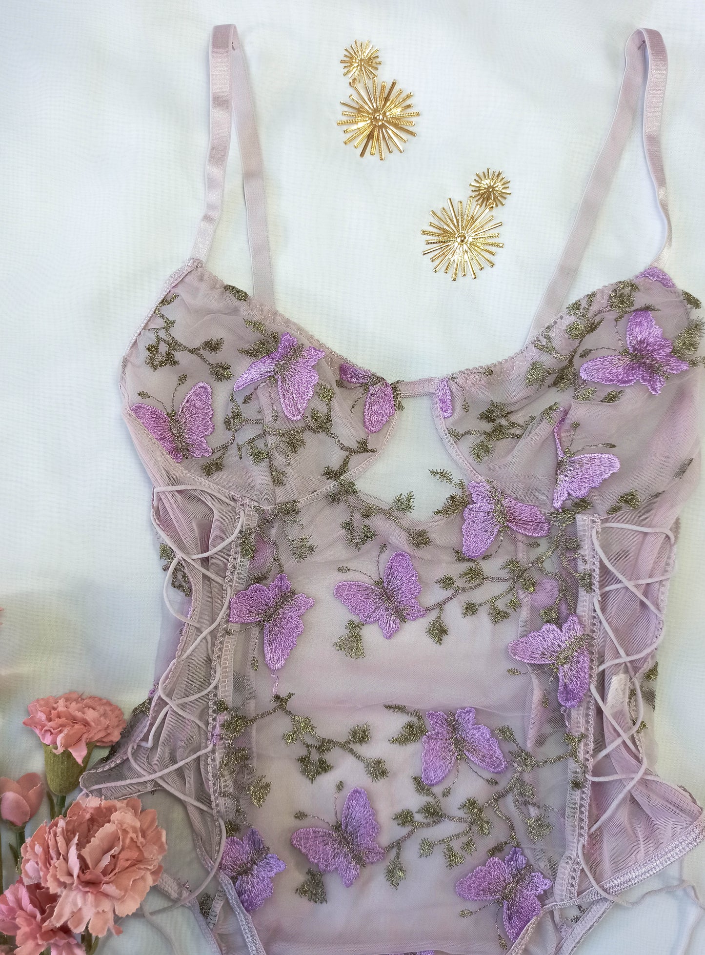 Bodysuit mariposa anudado