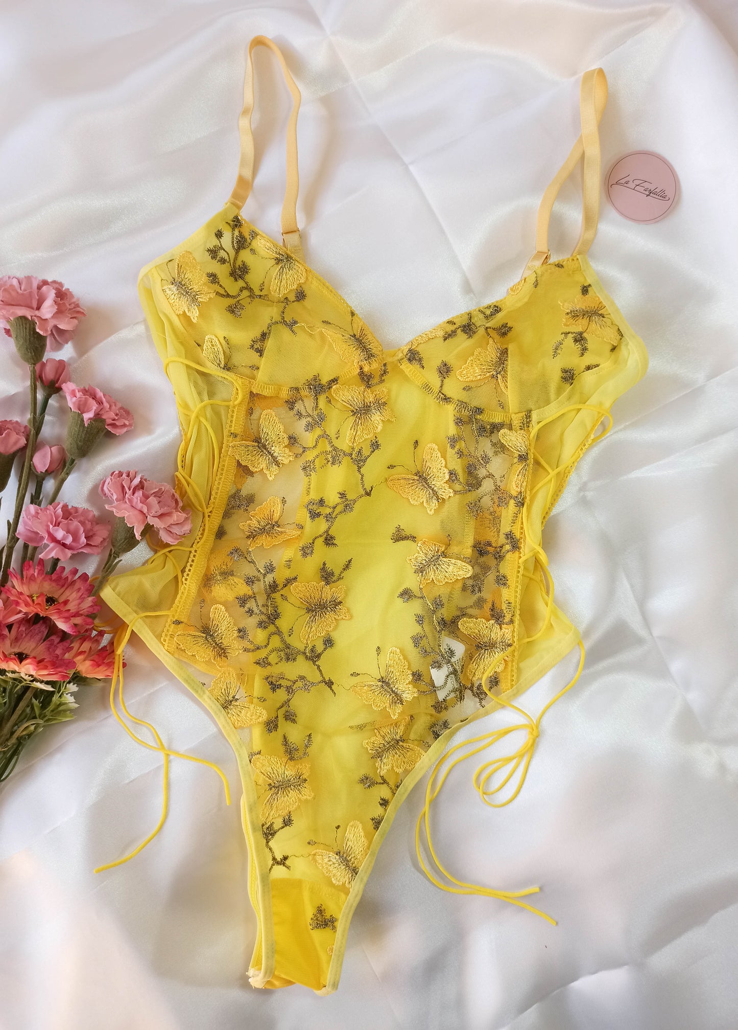 Bodysuit mariposa anudado