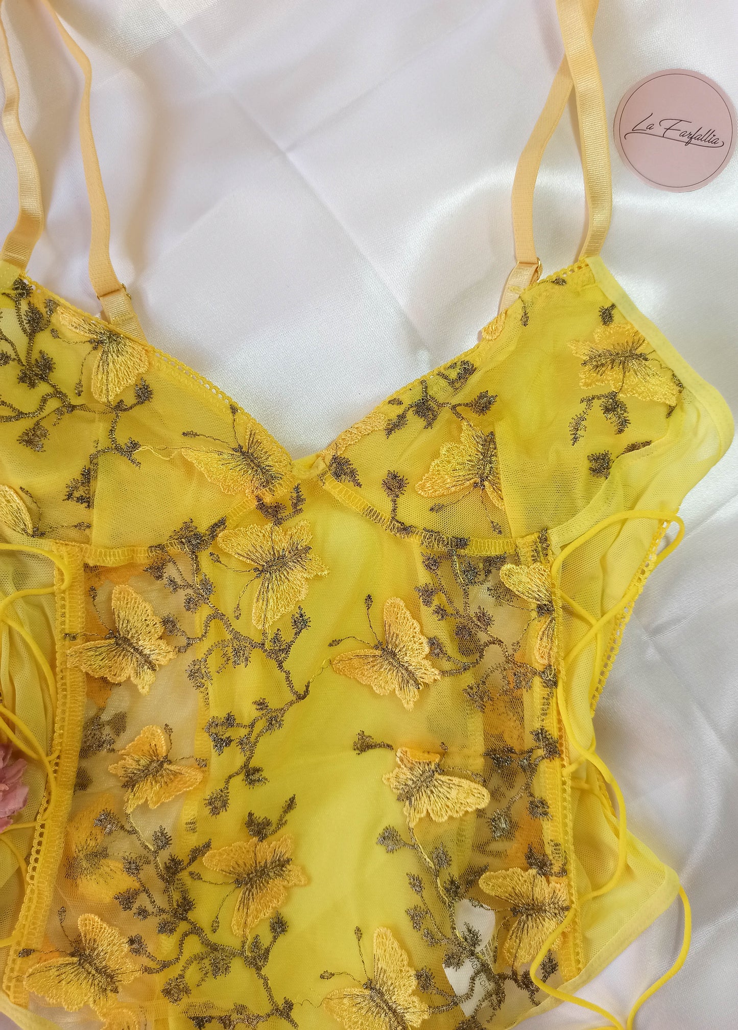 Bodysuit mariposa anudado