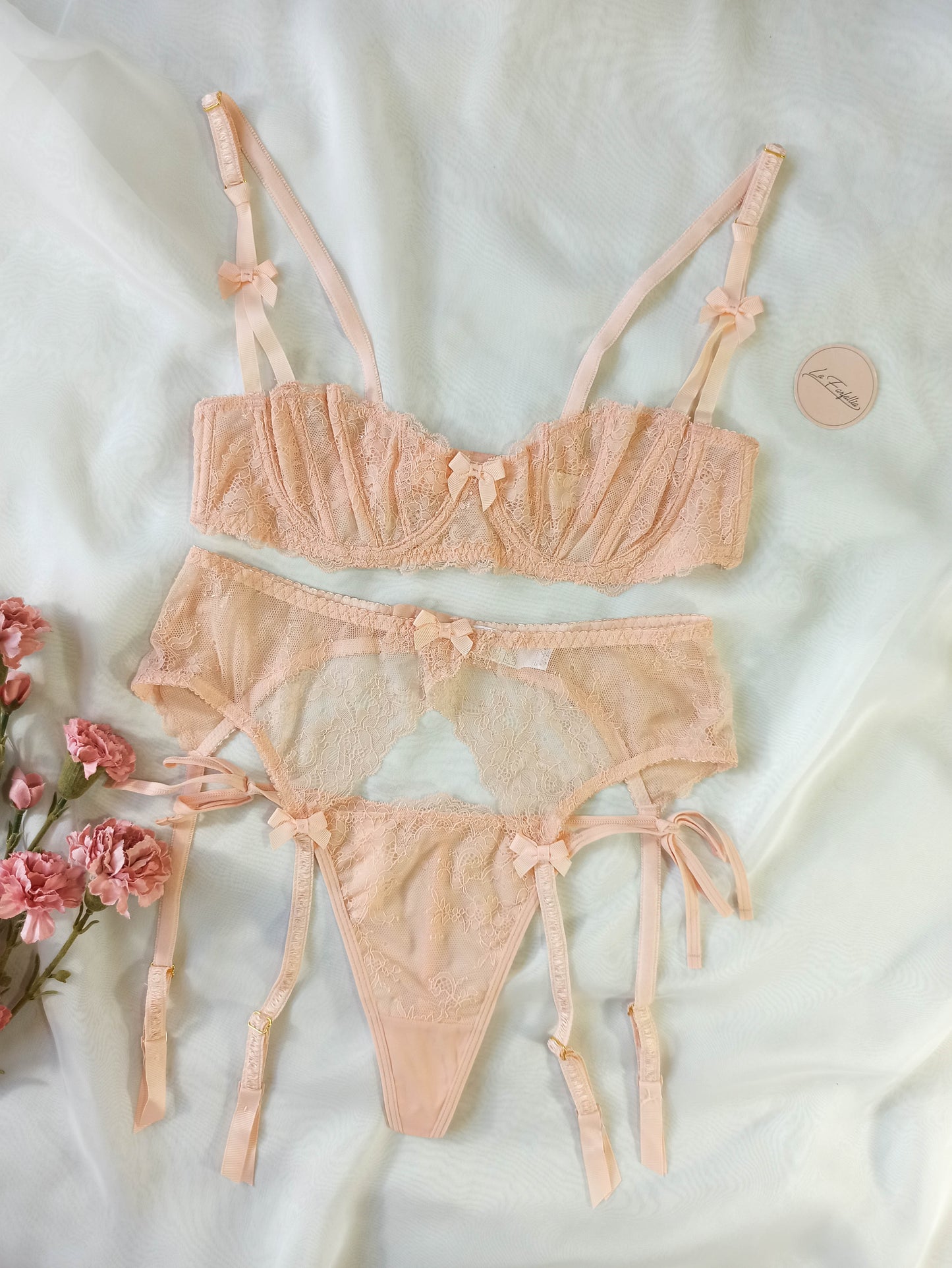 Conjunto liguero Adelaida calzón 2