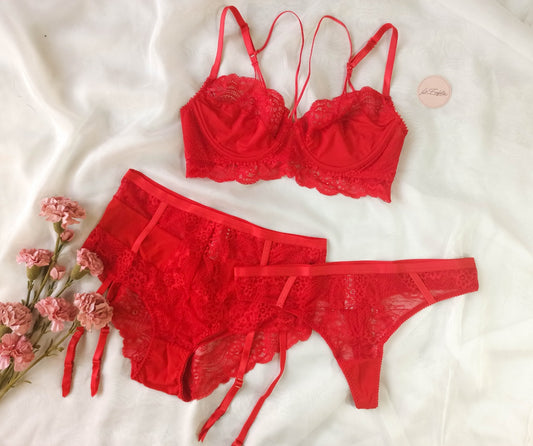 Conjunto Francisca liguero doble bottom