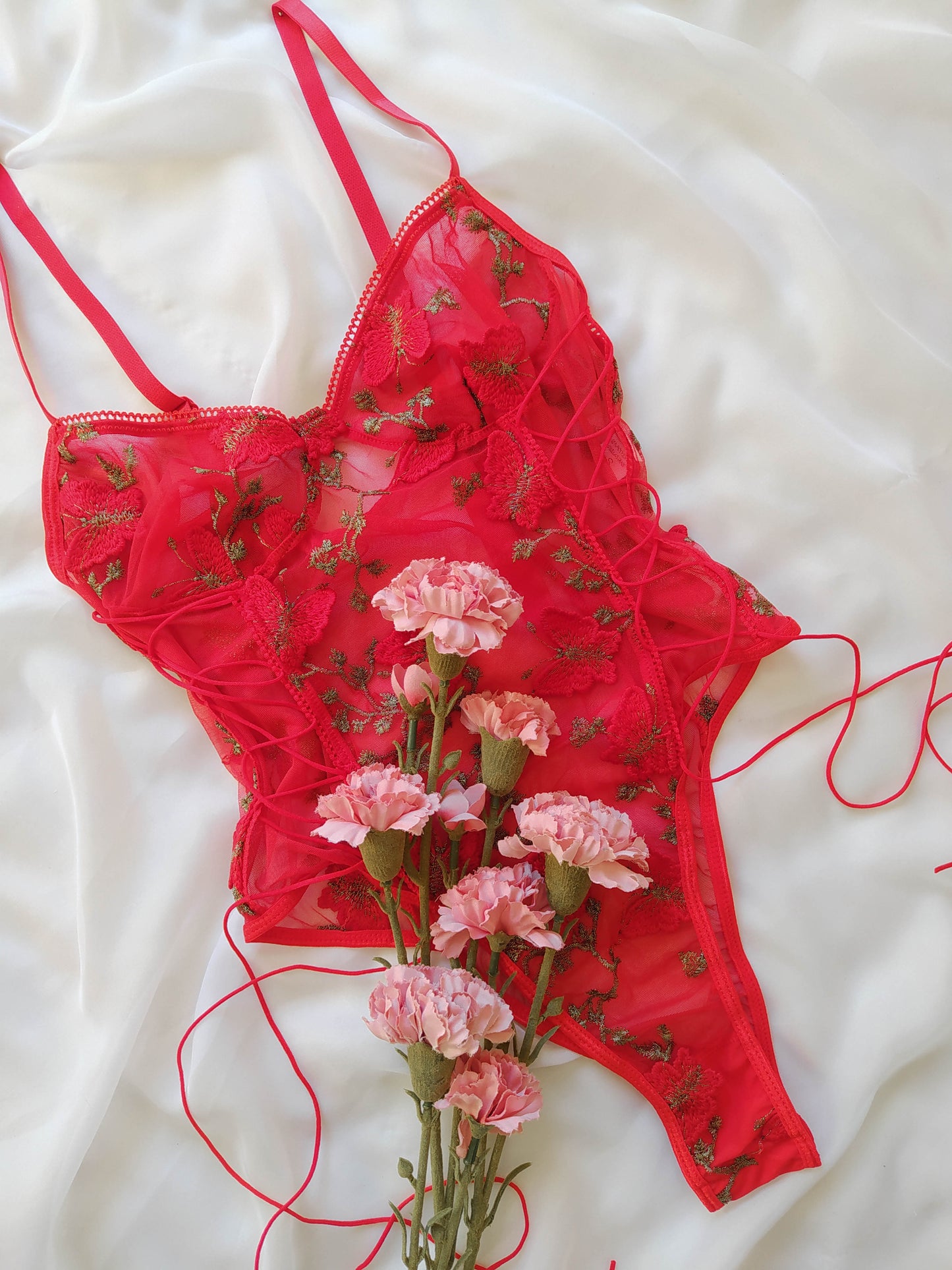Bodysuit mariposa anudado