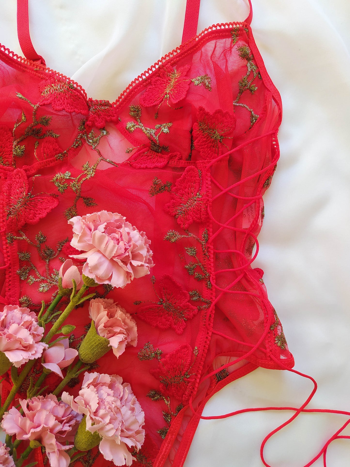 Bodysuit mariposa anudado