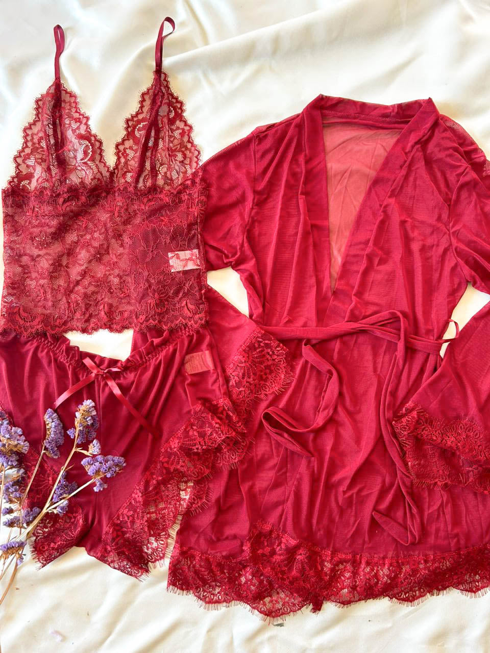Set pijama y bata Catalina