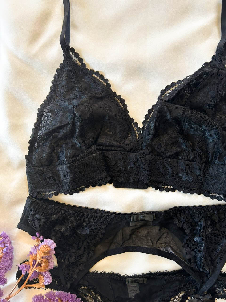 Conjunto liguero Anastasia versión bralette