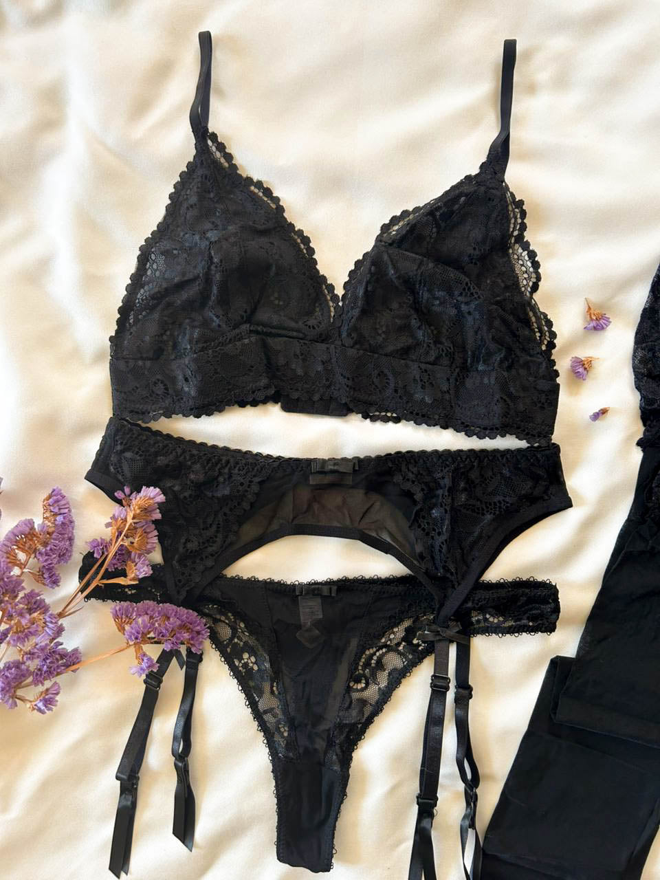 Conjunto liguero Anastasia versión bralette