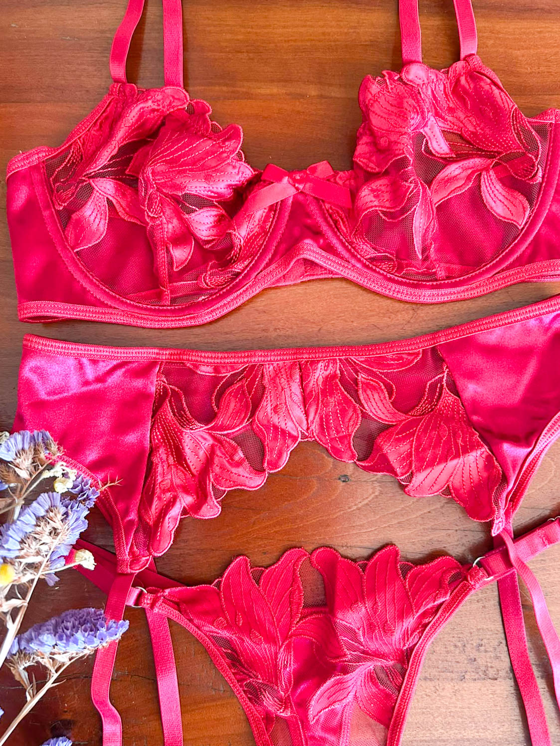 Conjunto liguero Greta