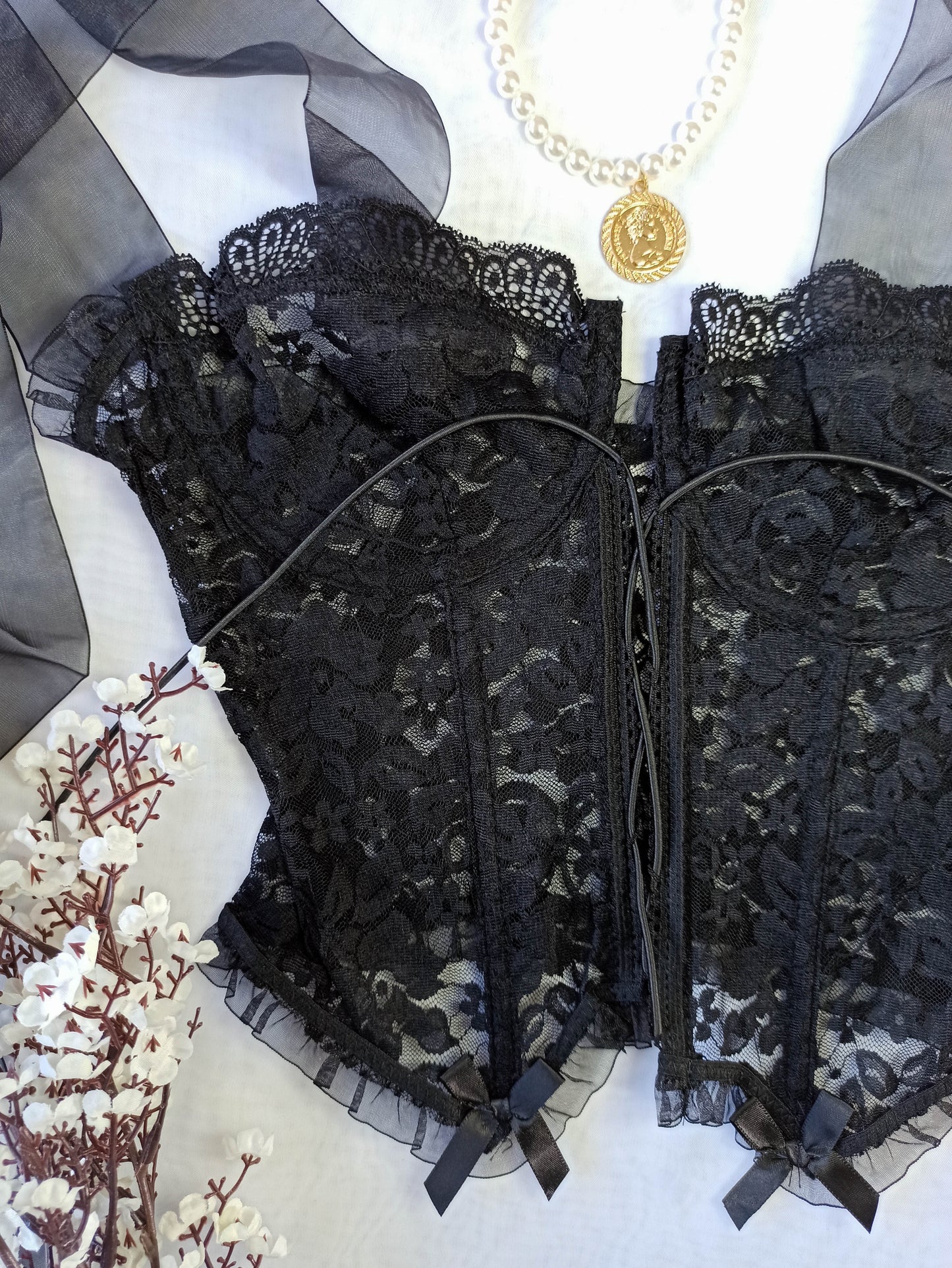 Bustier encaje
