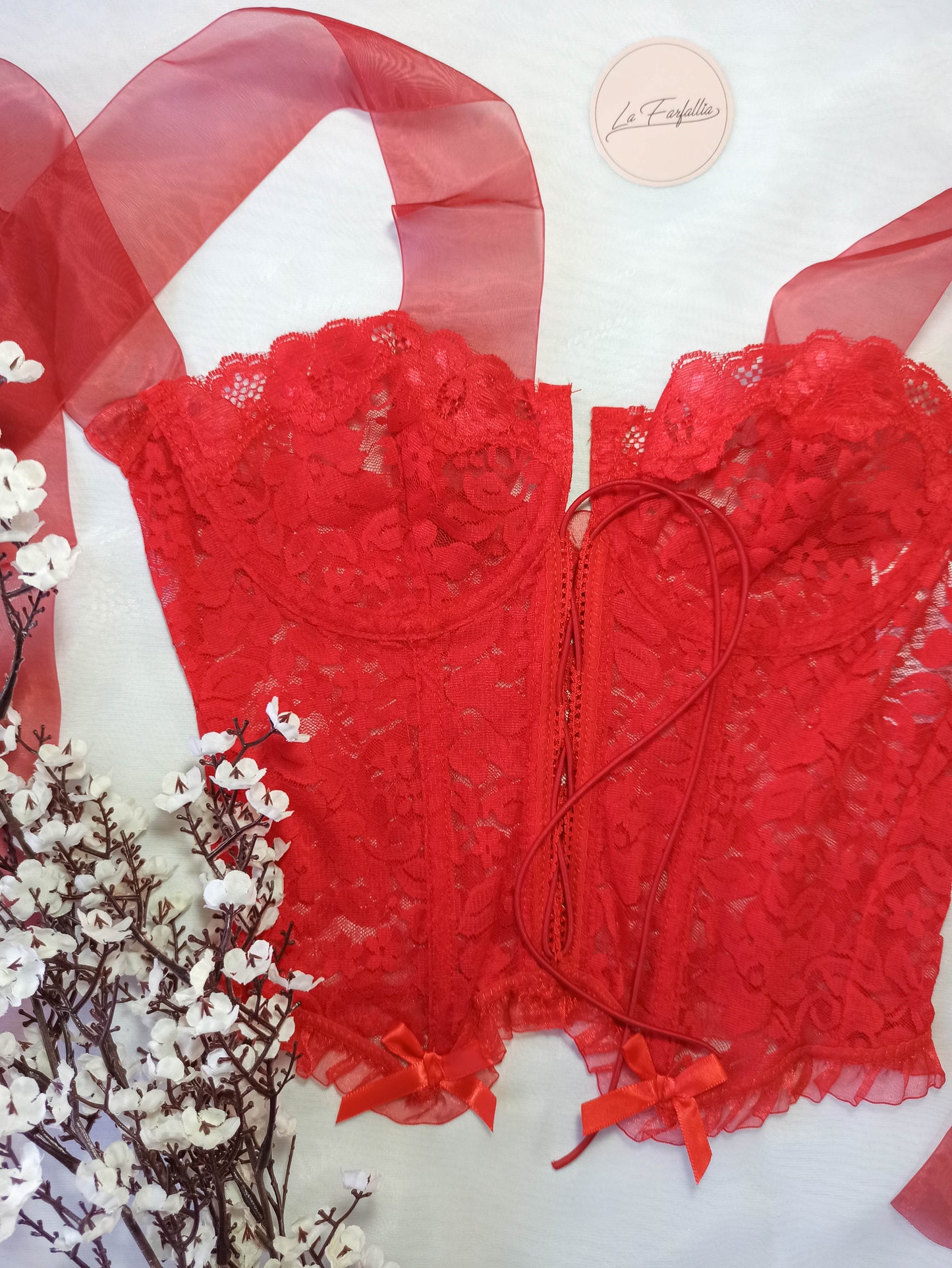 Bustier encaje