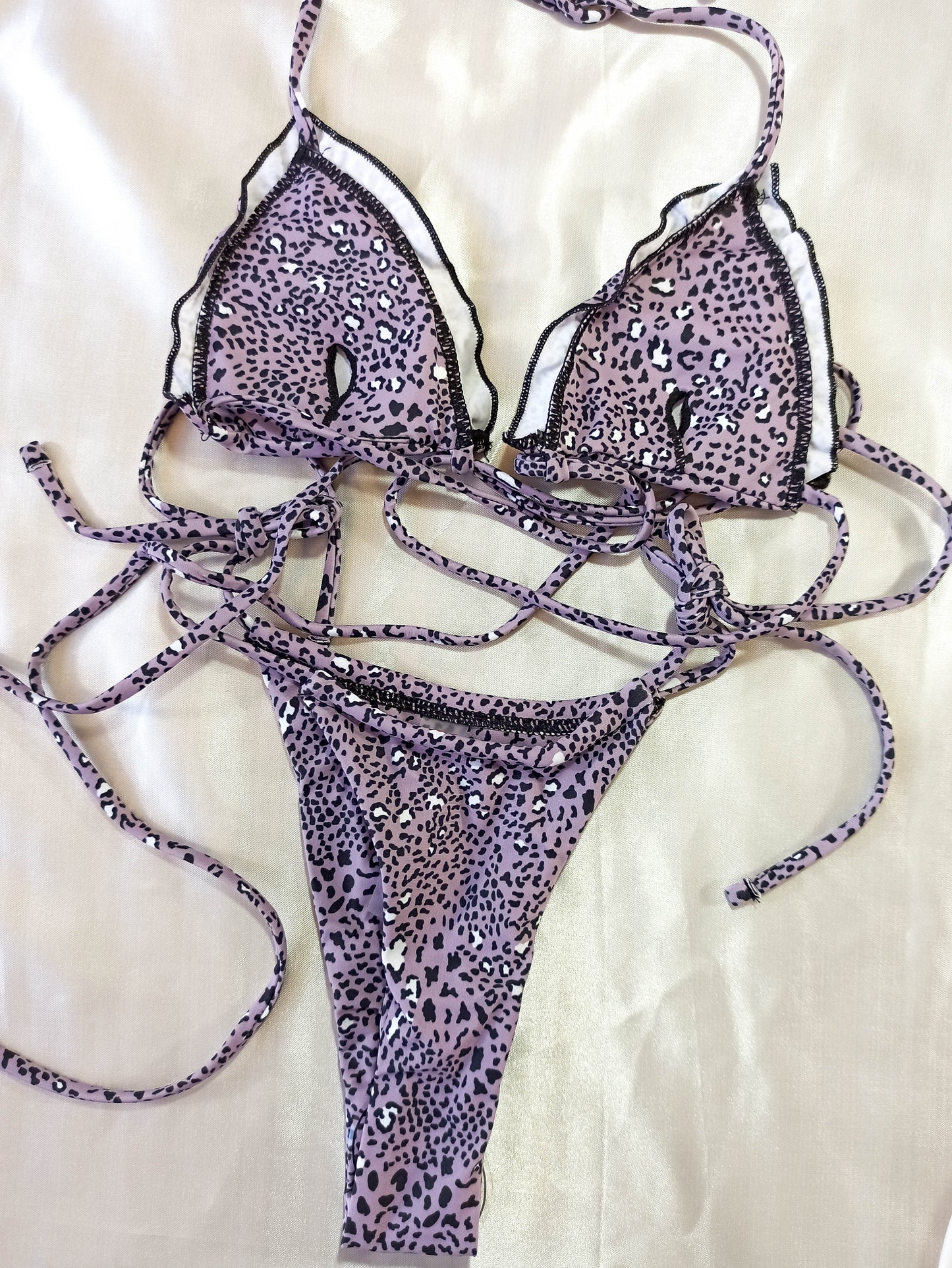 Bikini triángulo print